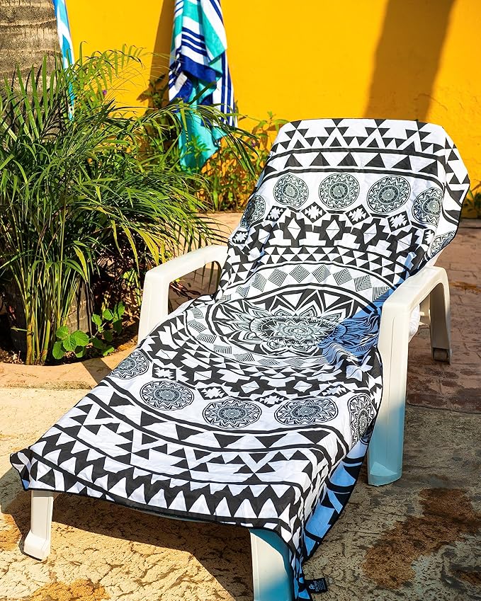 Elite Trend Microfiber Beach Towel - Extra Large 78x35 Inch Sand Free Quick Dry for Travel, Swimming, Pool, Yoga, Hiking, Camping – Lightweight Fast Drying Microfiber Towel Compact for Adults