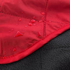 DOWN UNDER OUTDOORS Large Waterproof Windproof Extra Thick 350 GSM Quilted Fleece, or Sherpa Stadium Blanket