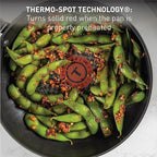 T-Fal Ultimate Hard Anodized Nonstick Cookware Set 17 Piece, Nonstick Pots and Pans Set with Fry Pan, Saucepans, Saute-Pan, Griddle, Dishwasher Safe, Black