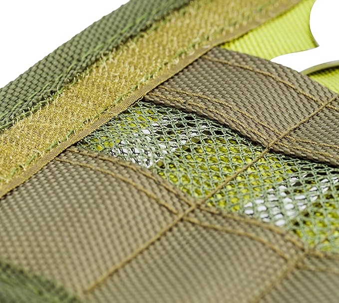 13 Piece Stainless Steel Family Cutlery Picnic Utensil Set with Travel Case for Camping | Hiking | BBQs - Includes Forks | Spoons | Knifes | Chopstick, Plus Nylon Commuter Case (Green)