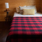 Arcturus Plaid Wool Blankets - 4.5lbs Warm, Heavy, Washable, Large | Great for Camping, Outdoors, Sporting Events, or Home