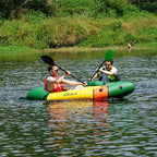 Kayak Paddle 4 Pieces Aluminum Shaft and PP Blade Floating 86.6in/220cm, 90.5inch/230cm Lightweight Oars